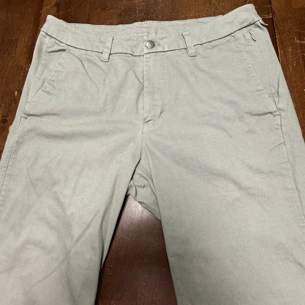 Lululemon Commission Pant 32x30 Slim Oxford Gull Oxford Grey Mens Office Travel